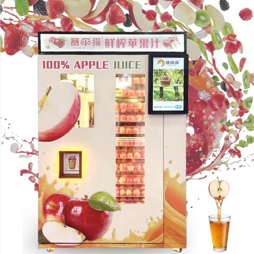 Apple-juice-vending-machine