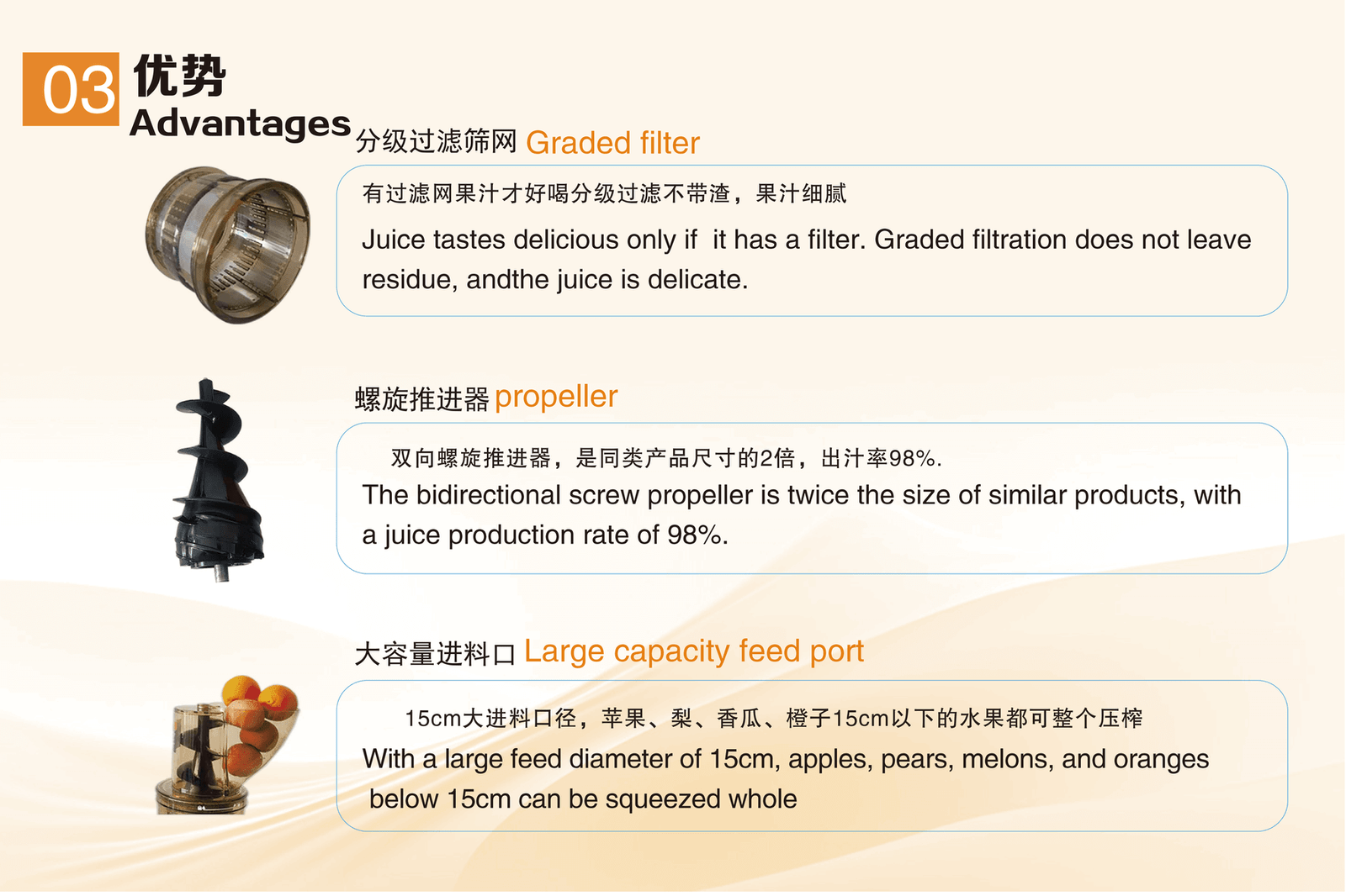 Commercial Original Flavor Juicer