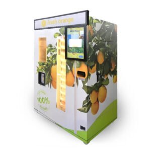 Orange juice vending machine
