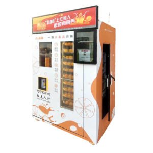 Orange juice vending machine