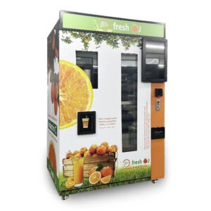 Orange juice vending machine