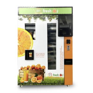 Orange juice vending machine