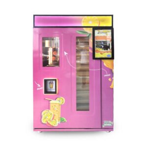 Orange juice vending machine