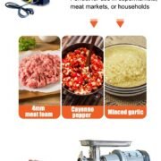 32M High-Power Stainless Steel Meat Grinder - Image 4