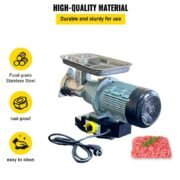 32M High-Power Stainless Steel Meat Grinder - Image 3