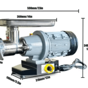 32M High-Power Stainless Steel Meat Grinder - Image 2